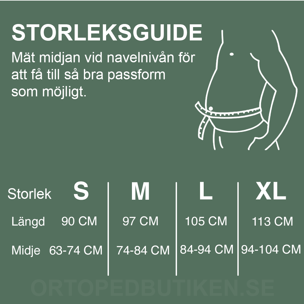 Lændestøttebælte - til lændesmerter lændestøttebælte