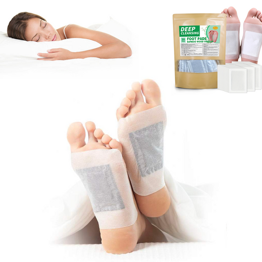 Detox Fotplåster med naturliga ingredienser (30 st) – För avgiftning, sömn & välbefinnande