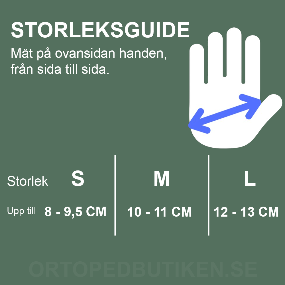 Håndledsstøtte, kompression