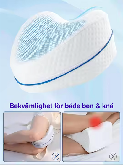 Ergonomisk benstøttepude med memory foam