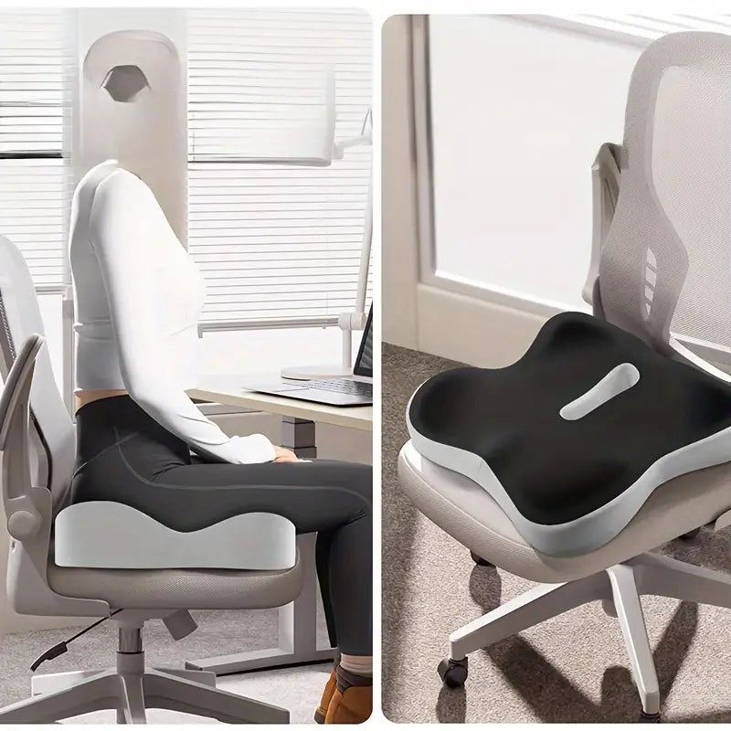 Ergonomisk Memory Foam Sædehynde - Halebenstøtte og Smertelindring