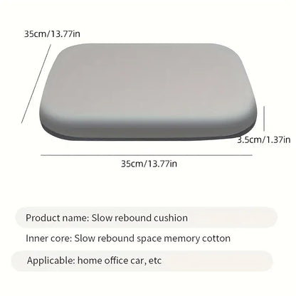 Ergonomisk sædehynde med memory foam